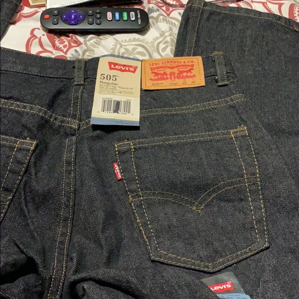 Boy Levi’s 505 12 Regular.  26 X 26